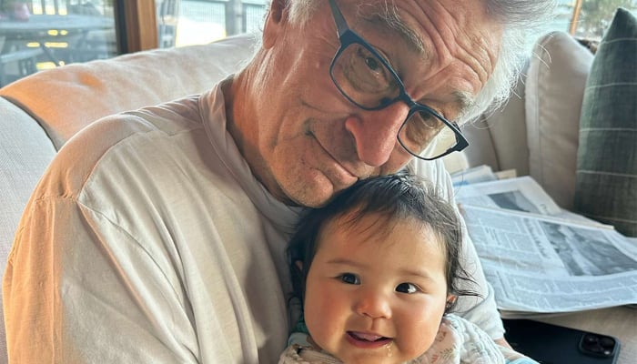 Robert De Niro welcomed Gia in April 2023