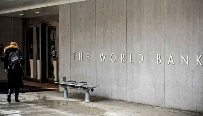 A person enters the building of the World Bank Group, in Washington, United States. — AFP/File