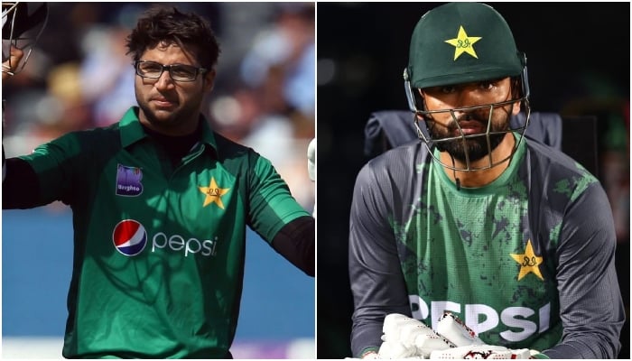 This combination of images shows Pakistans Imam-ul-Haq (left) and Fakhar Zaman. — AFP/Instagram/@fakharzaman719/File