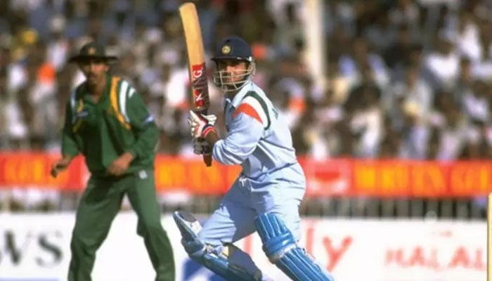 Indias Sourav Ganguly pictured during an ODI match against Pakistan. — AFP/File