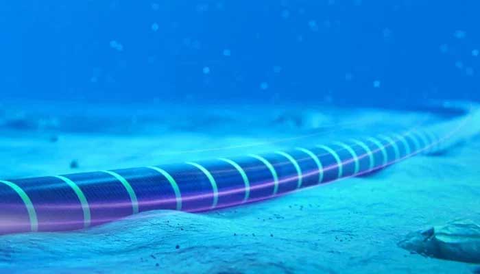 A representational image of an underwater internet cable. — Geo.tv/File