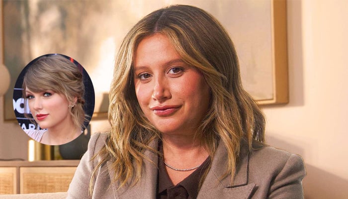 Ashley Tisdale reacts to viral meme comparing Sharpay Evans to Taylor Swift