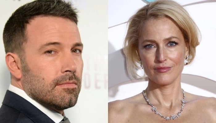 Photo: Ben Affleck keeping his composure amid Gillian Anderson new crush: Source