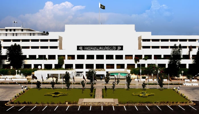 A representational image of Pakistans parliament. — Senates website