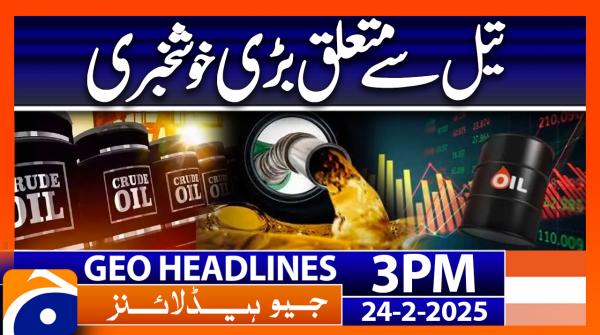 Geo Headlines 3PM | 24 February 2025 | #GEONEWS