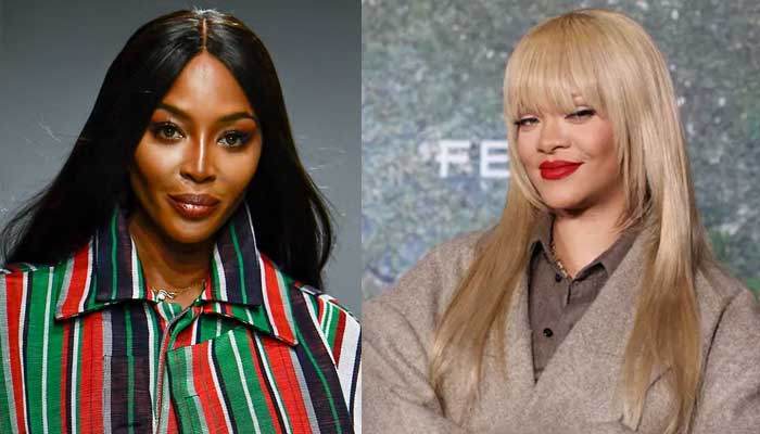 Naomi Campbell clears up feud rumors with Rihanna