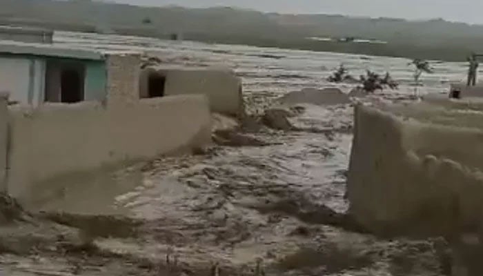 This screengrab shows a flooded area in Afghanistan. — X@WFP_Afghanistan/File