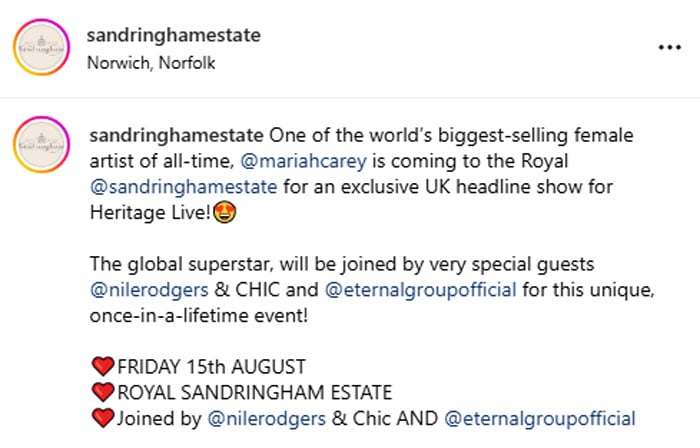 King Charles Sandringham Estate makes delightful announcement