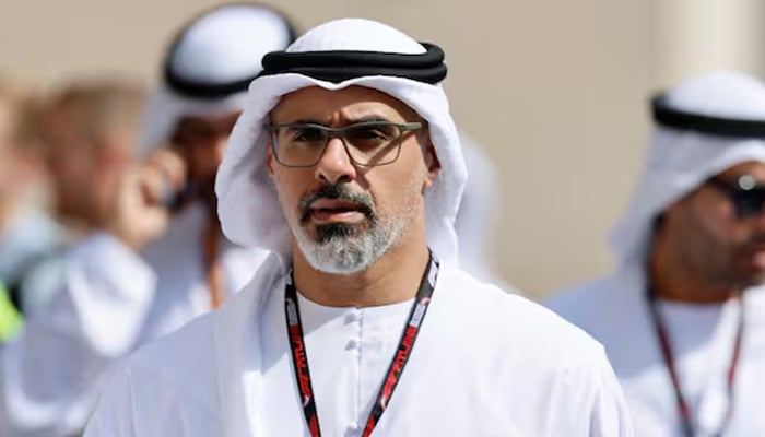 Abu Dhabi Crown Prince Sheikh Khaled bin Mohamed at Yas Marina Circuit, Abu Dhabi, United Arab Emirates. — Reuters/File