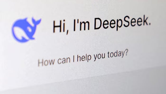 The DeepSeek app is seen in this illustration taken on January 29, 2025. — Reuters