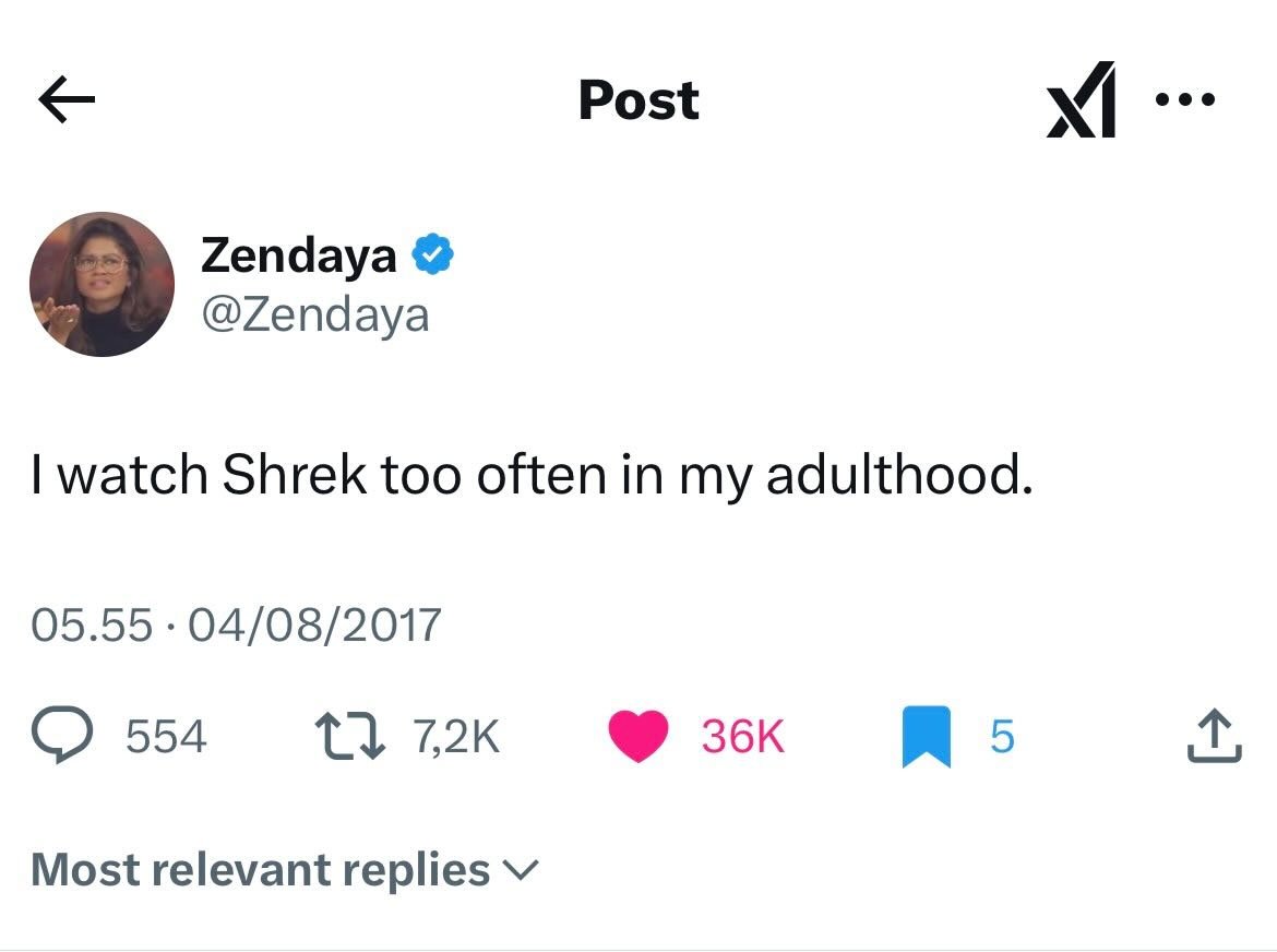 Zendaya finds new home in Shrek 5