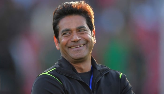 Aqib Javed, interim head coach of the Pakistan mens team. — PCB/File