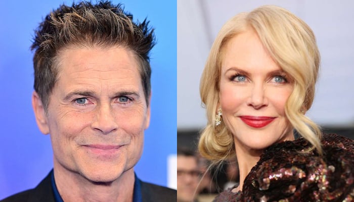 Rob Lowe has hared his take on Nicole Kidman being dubbed brave