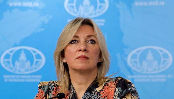 Russian Foreign Ministry spokeswoman Maria Zakharova attends a news conference in Moscow, Russia, April 4, 2023. — Reuters