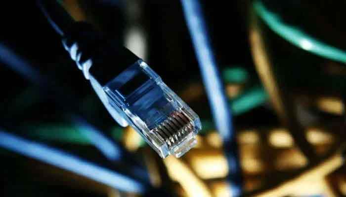 A representational image showing an internet cable. — Reuters/File