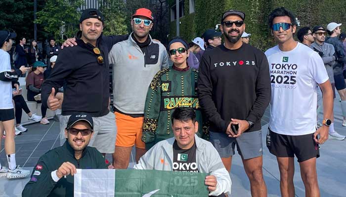 Pakistani runners who will participate in Tokyo Marathon 2025. — Reporter