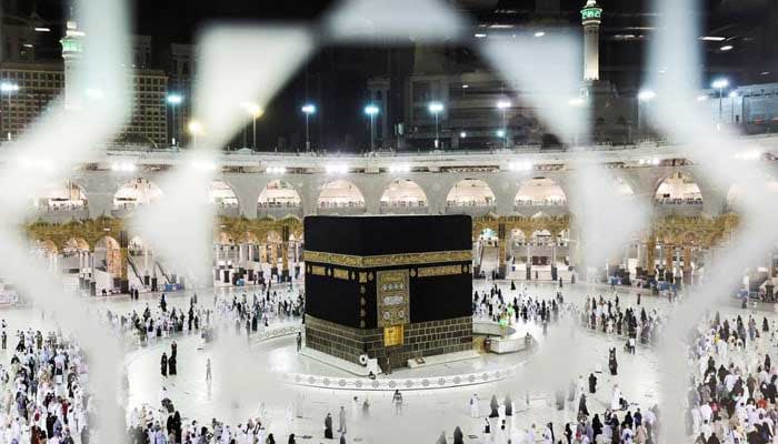 Muslim pilgrims, keeping social distance and wearing face masks, perform Tawaf during the annual Hajj pilgrimage, in the holy city of Makkah, Saudi Arabia on July 20, 2021. — Reuters