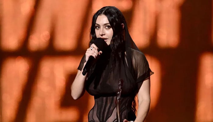 Charli XCX hits back after criticism over sheer dress at 2025 Brit Awards