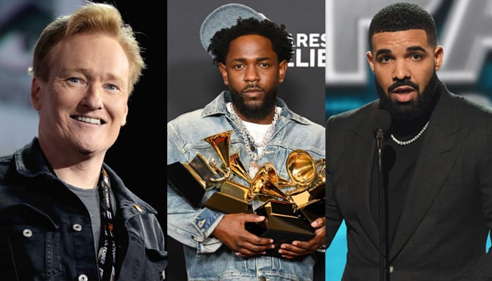 Conan OBrien takes a dig at Kendrick Lamar, Drake feud at 2025 Oscars