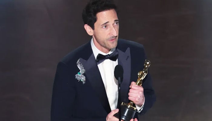 Adrien Brody reflects on the viral gum moment at 2025 Oscars