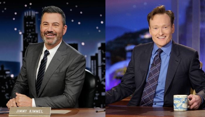 Jimmy Kimmel takes a playful jab at Conan O’Brien’s Oscars hosting gig