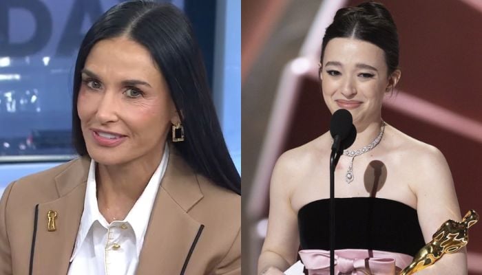 Demi Moore’s explosive reaction to Mikey Madison’s Oscar win comes to light