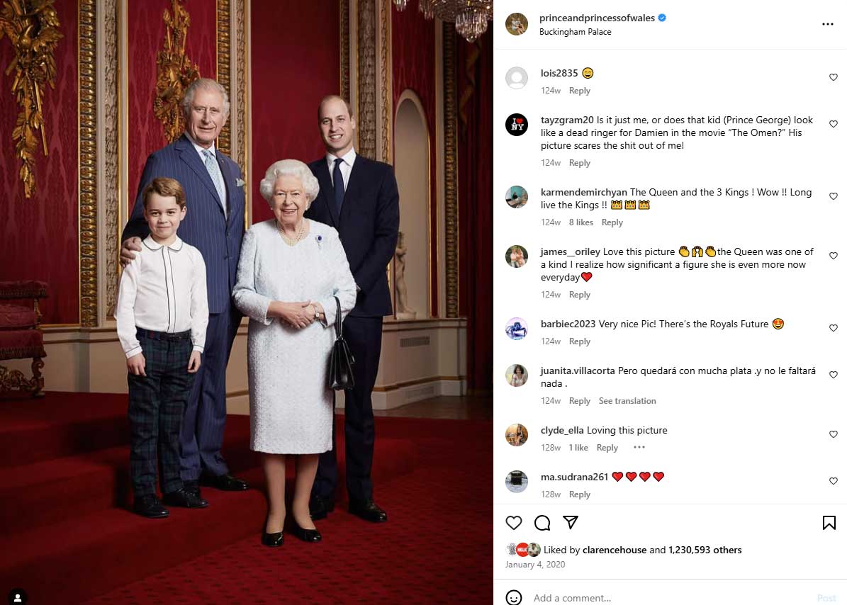 King Charles, Williams portrait depicts royal future without Prince Harry