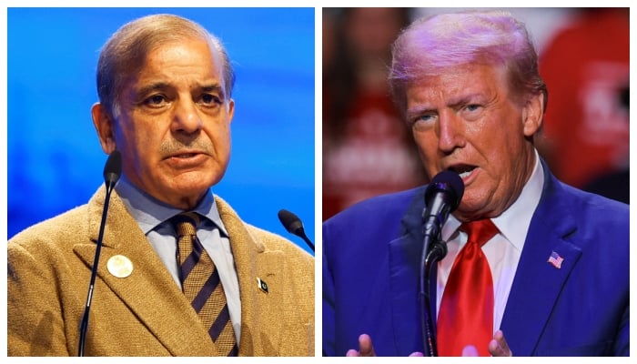 Prime Minister Shehbaz Sharif (left) and US President Donald Trump. — Reuters/File