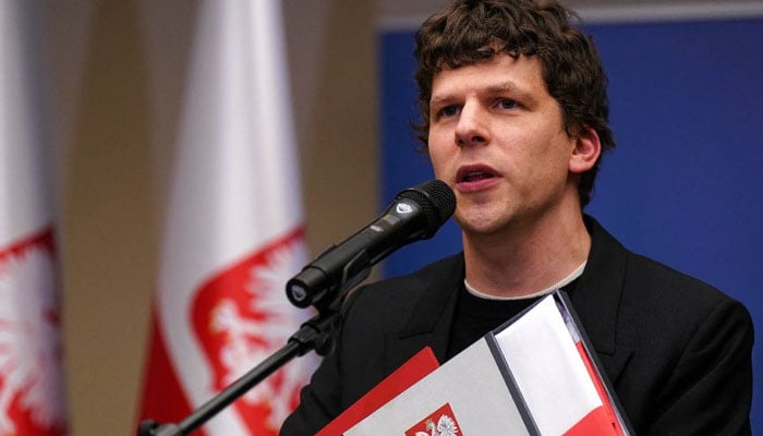 Jesse Eisenberg over the moon on new citizenship