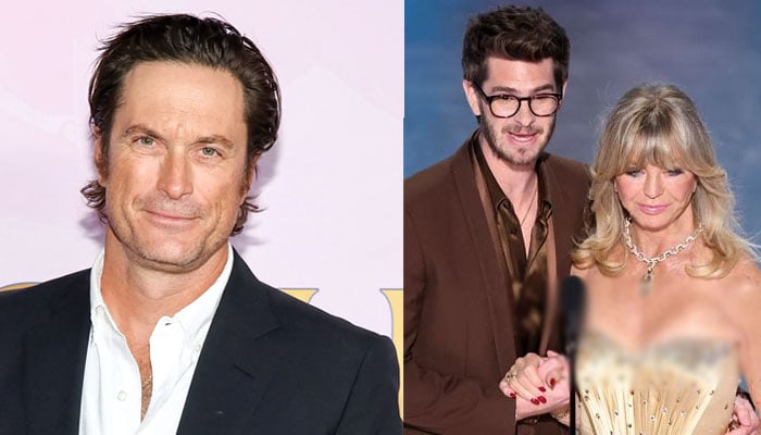 Goldie Hawn teases Oliver Hudson for feeling jealous of Andrew Garfield