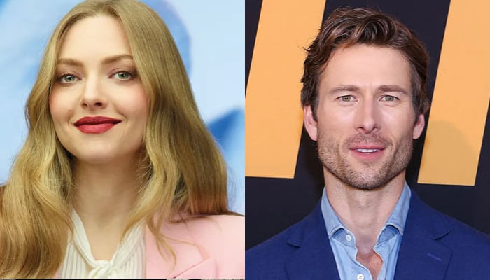 Amanda Seyfried suffered a major mishap in front of Glen Powell