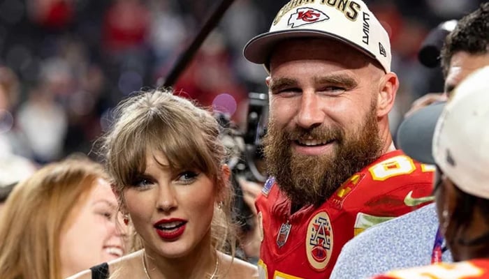 Taylor Swift, Travis Kelce step out for rare outing post Super Bowl loss