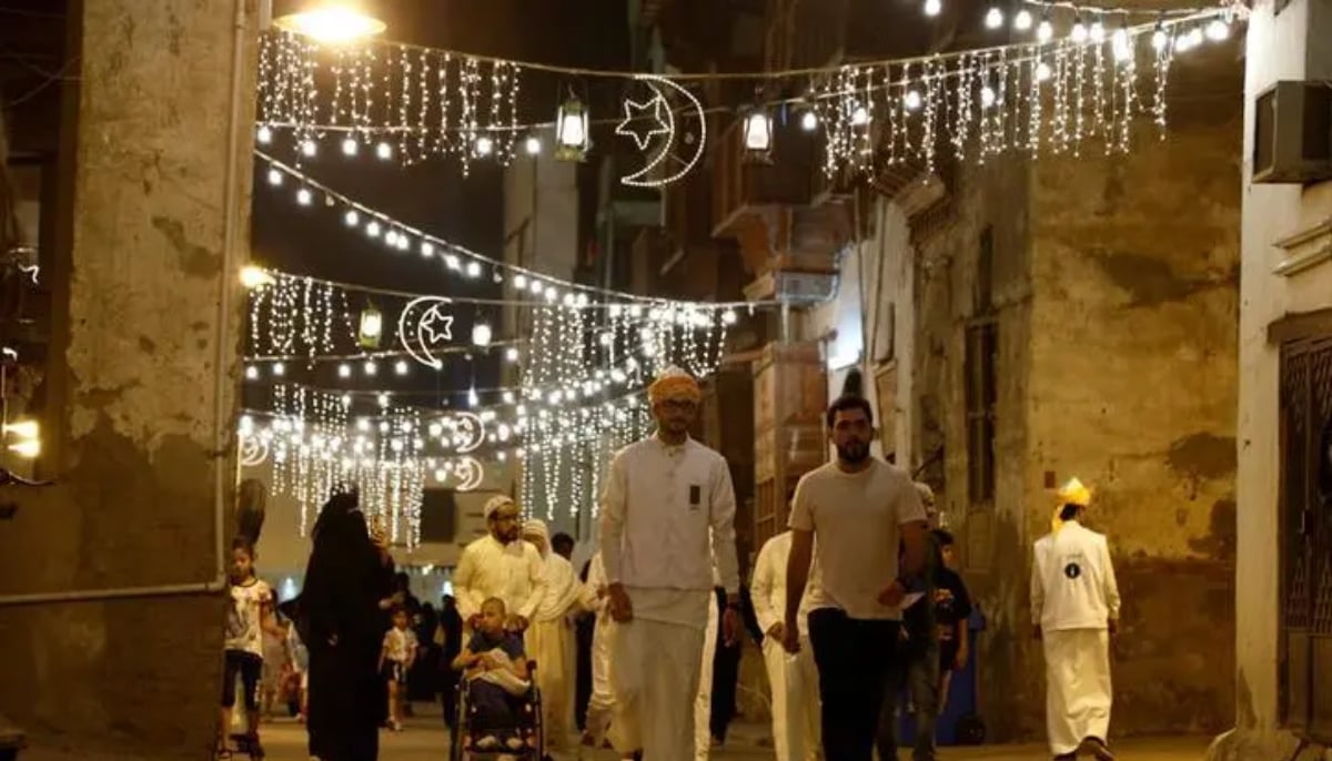 People walk on the streets of Jeddah in Saudi Arabia. — Reuters/File