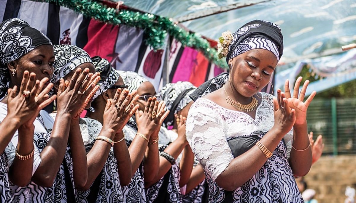 Women in Mayotte perform debaa. — Orange Mayotte/File