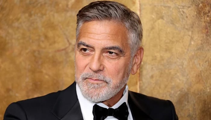 George Clooney steps out in New York amid hair color controversy