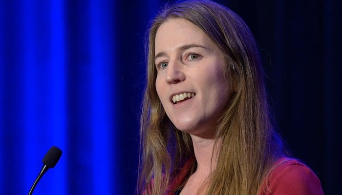 Katherine Calvin, chief of Office of the Chief Scientist Nasa, speaking during an event. — Nasa/File