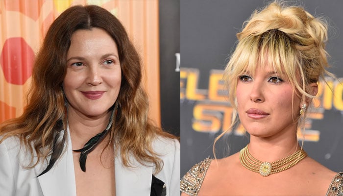 Drew Barrymore calls Millie Bobby Brown grandma over surprise pet news