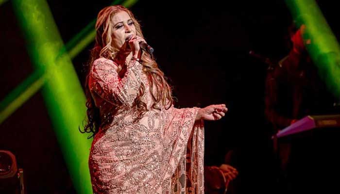 Pakistani veteran singer Naseebo Lal performs at an event in this undated image. — Instagram/@naseebo_lalofficial