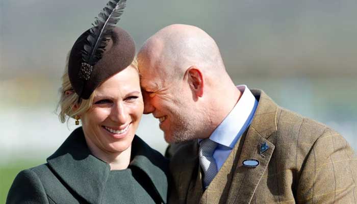 Mike and Zara Tindall rub shoulders with Superman actor