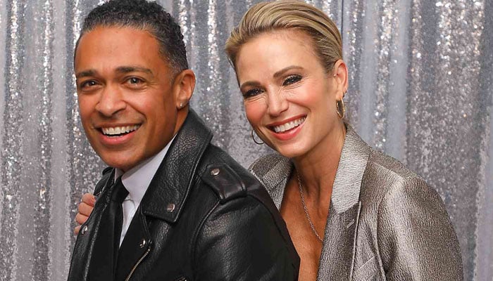 Amy Robach sparks engagement rumors with T.J. Holmes after flashing ring