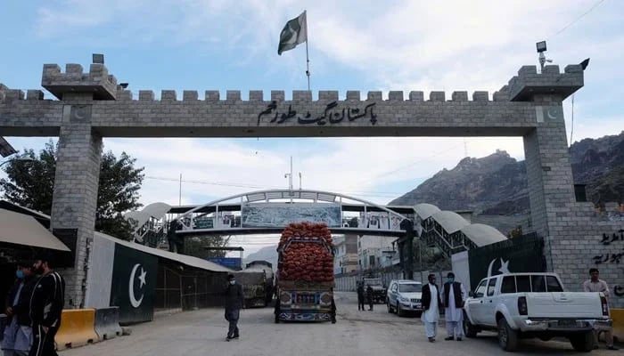 A general view of the border post in Torkham, Pakistan, December 3, 2019. — AFP