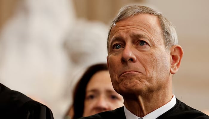 US Supreme Court Chief Justice John Roberts attends inauguration ceremonies in the Rotunda of the US Capitol on January 20, 2025 in Washington, DC. — Reuters