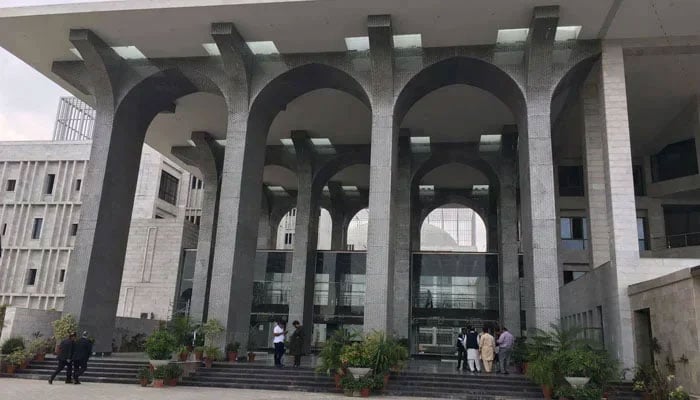 The High Court of Islamabad (IHC) building in Islamabad. - App / file