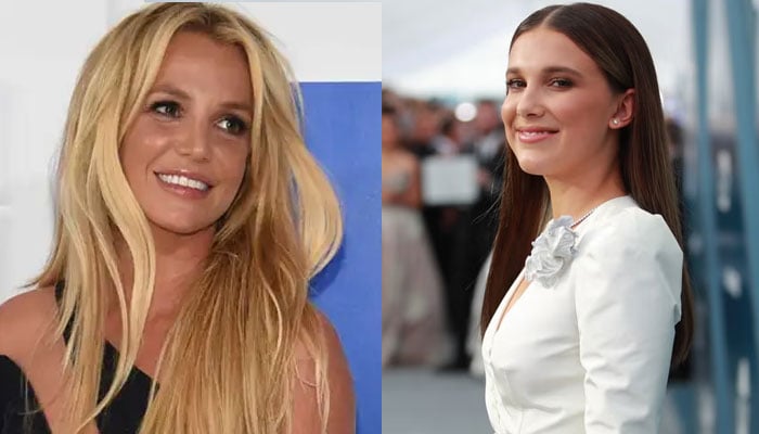 Millie Bobby Brown reacts to rumors about playing Britney Spears in potential biopic