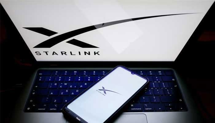 The logo of Starlink, a satellite-based internet service provider owned by US billionare Elon Musk. — AFP/File