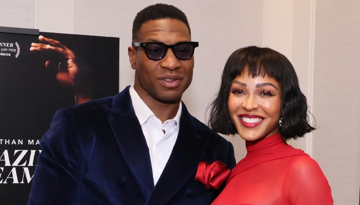 Jonathan Majors details the cons Meagan Good faced for dating him