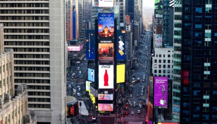 Time Square in New York, USA. — AFP/ File