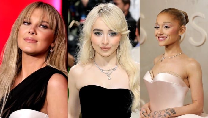 Photo: Ariana Grande, Sabrina Carpenter competing against Millie Bobby Brown: Report