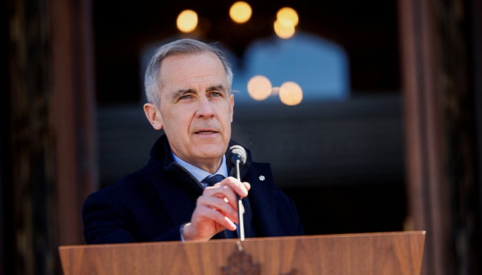 Canadas Prime Minister Mark Carney announces a federal election, after his meeting at Rideau Hall with Governor General Mary Simon to dissolve parliament, in Ottawa, Ontario, Canada March 23, 2025. — Reuters