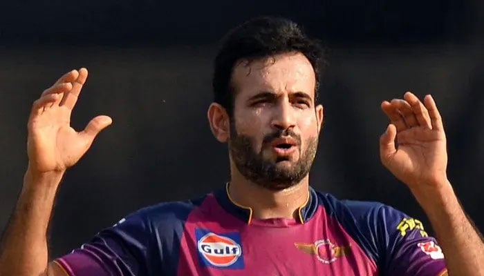 Former Indian cricketer Irfan Pathan.— AFP